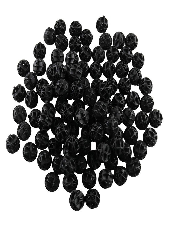 AXLIZER 100pcs Bio Balls Filter Media with Sponge Aquarium Filter Media Tank Bio Balls, for Fish Tank, Aquarium, Pond Filter Media - Image 1